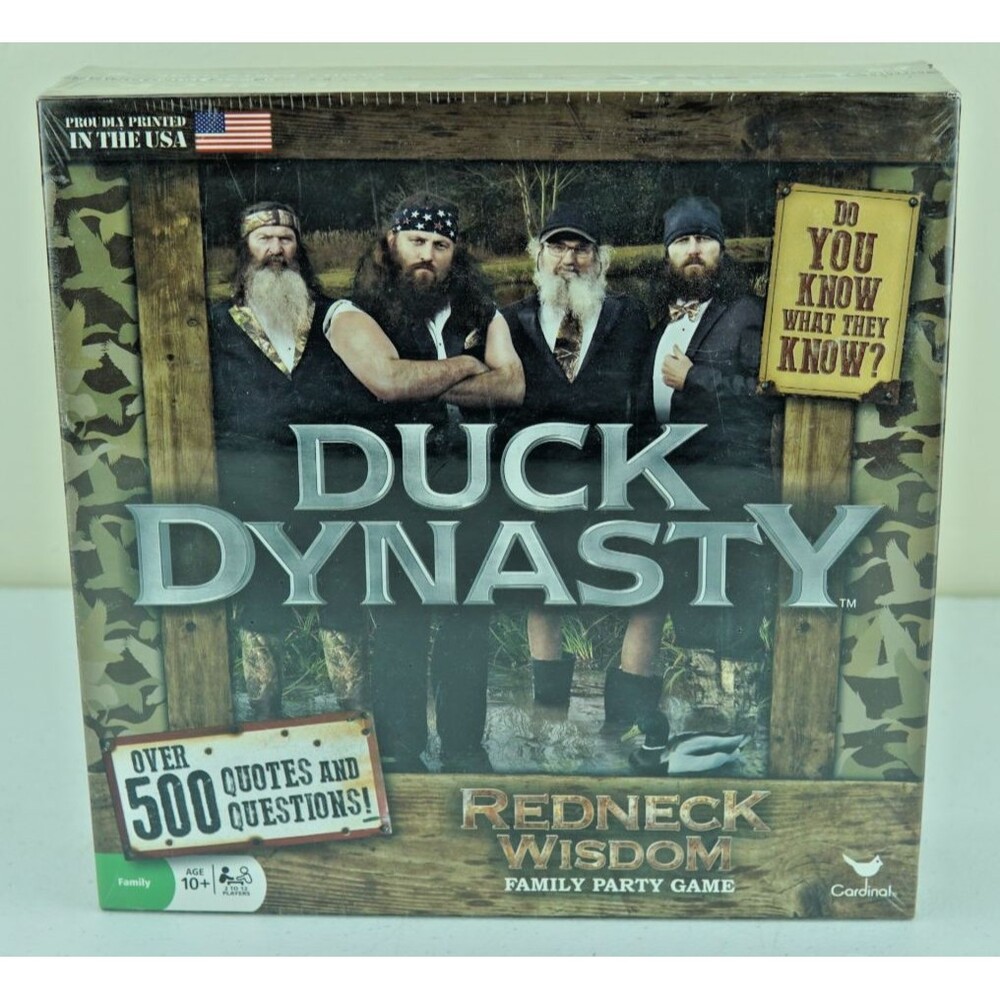 Duck Dynasty Board Game, RedNeck Wisdom Family Party Game